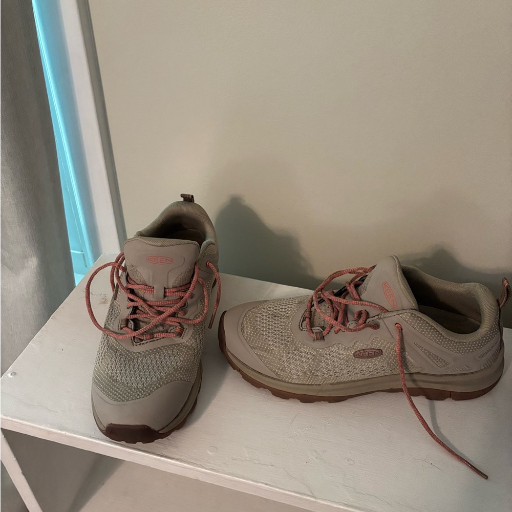 SOLD - Keen Women's Athletic Shoes - Gray and Pink